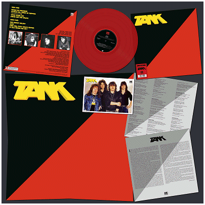 TANK "s/t" [RED VINYL!]