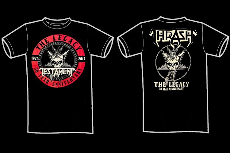 TESTAMENT \"The legacy - 30 years anniversary\" (t-shirt)