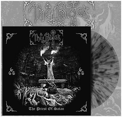 THE BLACK \"The priest of Satan\" [SPLATTER VINYL!]