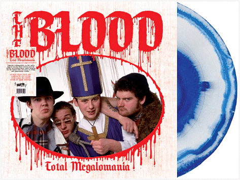 THE BLOOD \"Total megalomania\" [2xWHITE/BLUE VINYL LPs!]