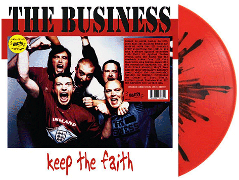THE BUSINESS \"Keep the faith\" [SPLATTER VINYL!]