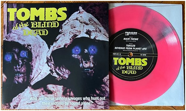 TOMBS OF THE BLIND DEAD \"Theme\" [PINK VINYL, US IMPORT!!!]