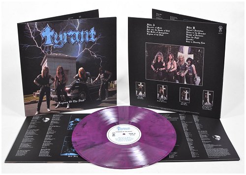 TYRANT \"Legions of the dead\" [MARBLED PURPLE VINYL, US IMPORT!]