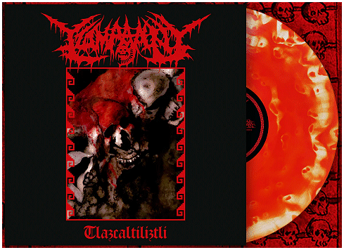 TZOMPANTLI \"Tlazcaltiliztli\" [MISTY RED VINYL, IMPORT!]