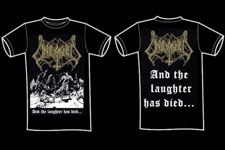 UNLEASHED \"And the laughter has died...\" (t-shirt)
