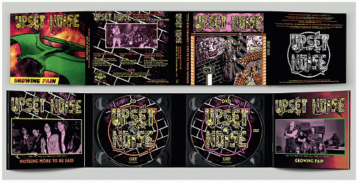 UPSET NOISE \"Nothing more.../Growing pain + Live 1986\" [CD/DVD]