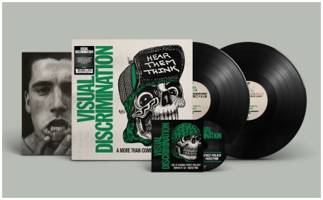 VISUAL DISCRIMINATION \"Hear them think-complete discography 87/99\" 2LP (black vinyl) PREORDER