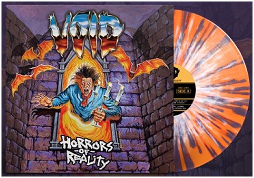 VOID \"Horrors of reality\" [SPLATTER VINYL, US IMPORT!]