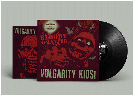 VULGARITY KIDS \"No one / Bloody splatter\" (black)