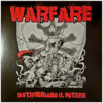 WARFARE \"Distruggiamo il potere\" [RED VINYL!]