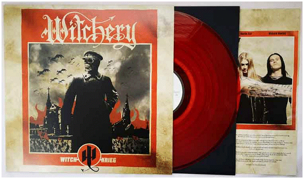 WITCHERY \"Witchkrieg\" [CLEAR RED LP!]