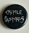 CRIPPLE BASTARDS  "Early Logo" (pin badge)