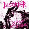 DISORDER "Destroy Nottingham" [LP+A4 36 page booklet, IMPORT!]