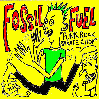 FOSSIL FUEL "Punk rock karate chop EP" [RED VINYL!]